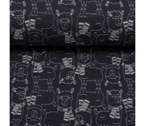 Jersey - Viva Alpaca schwarz